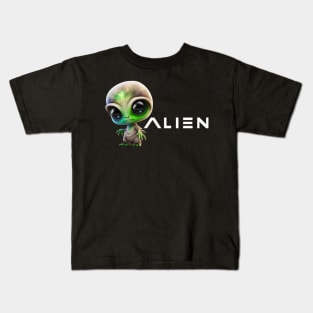 cute baby alien Kids T-Shirt